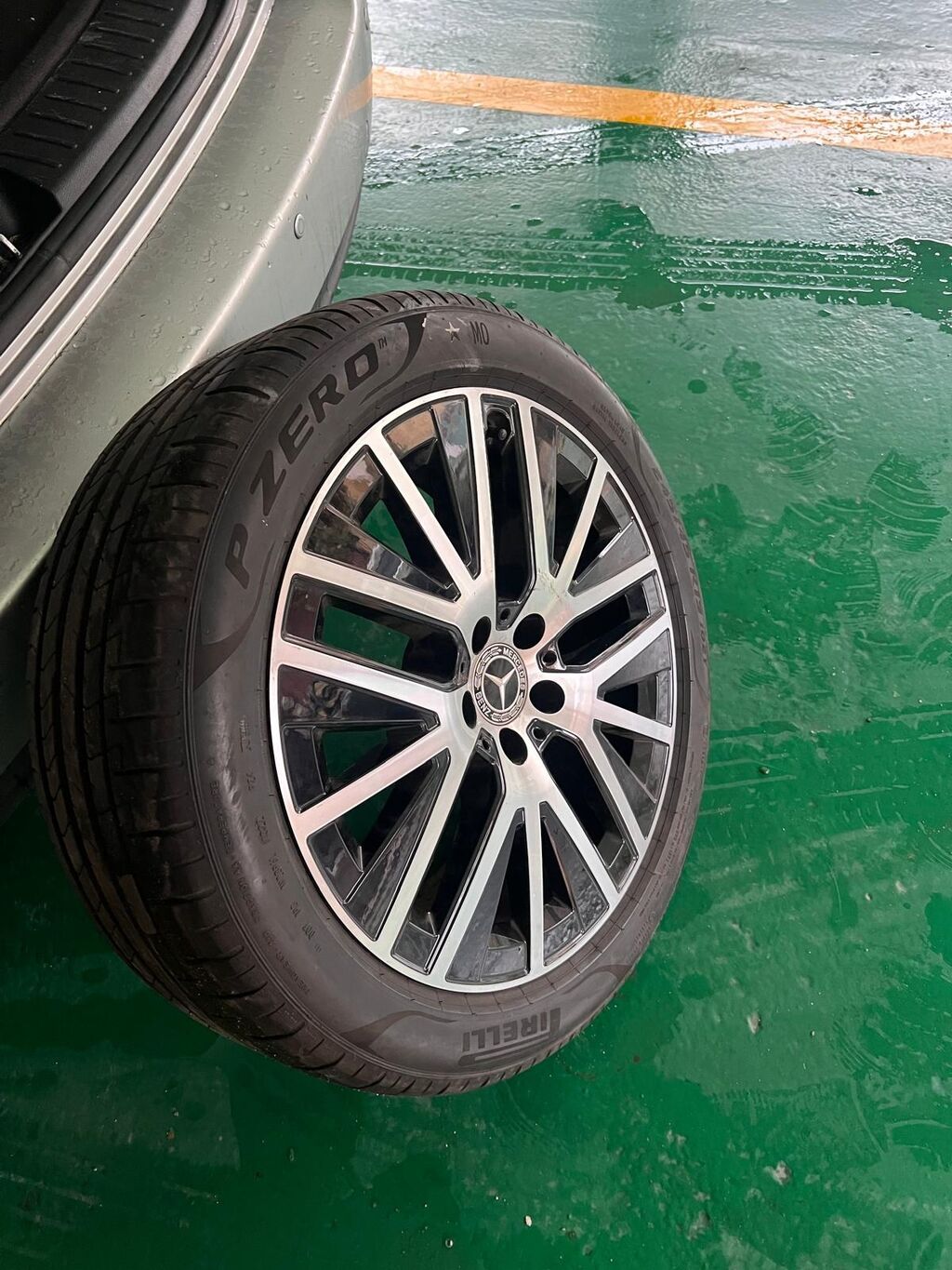 Комплект колес Mercedes-Benz на легкосплавных дисках. Оригинальные: фото 4