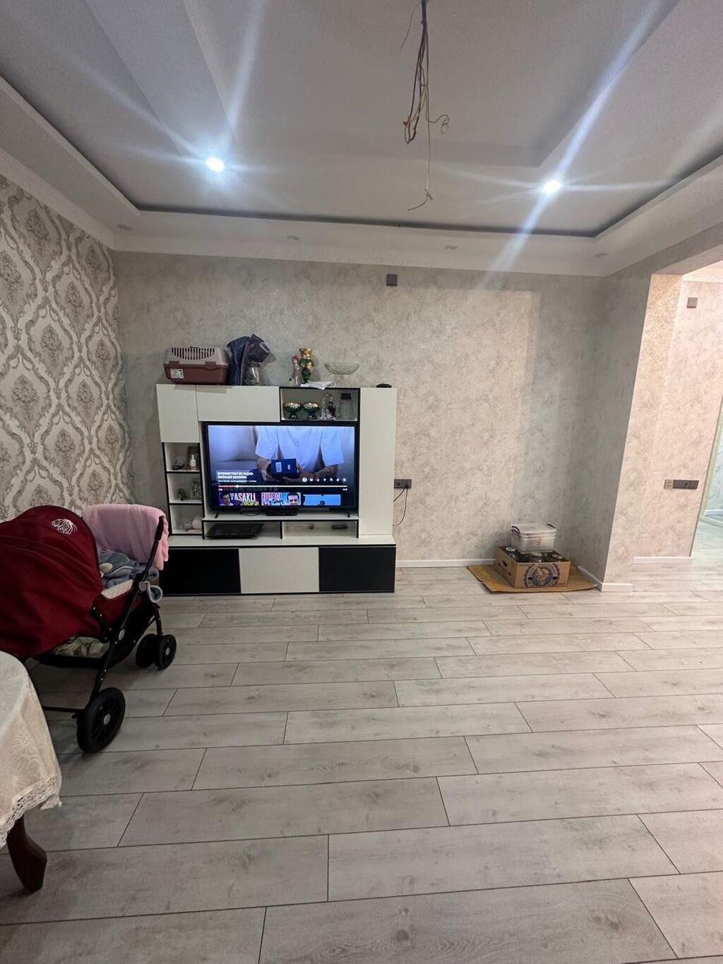 3 otaqlı, 120 kv. m, Kredit yoxdur, Yeni təmirli