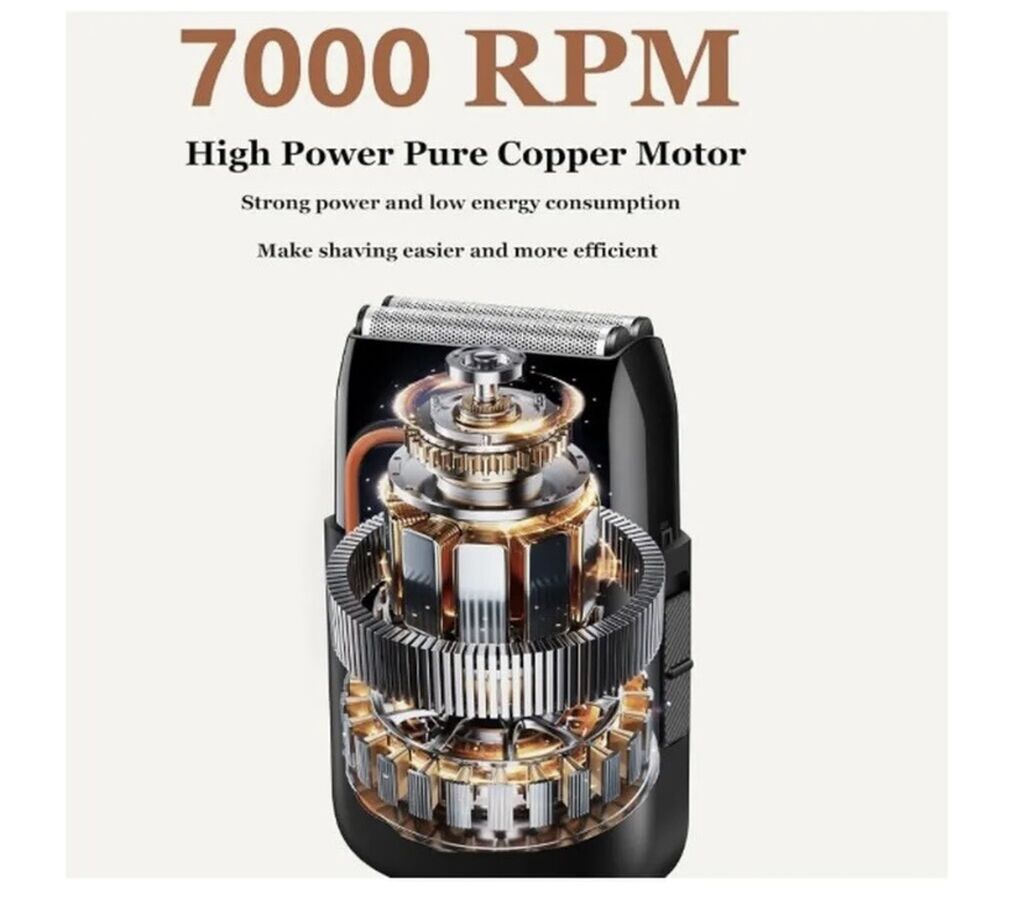 Электробритва Kemei KM-T375 (foil shaver) - Тип: сеточная — фото 5