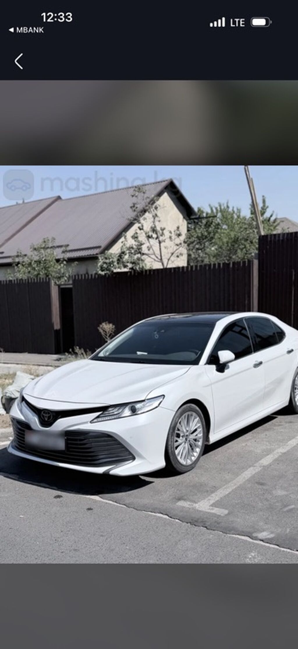 Toyota Camry: 2019 г., 2.5 л, Автомат, Бензин, Седан: фото 2