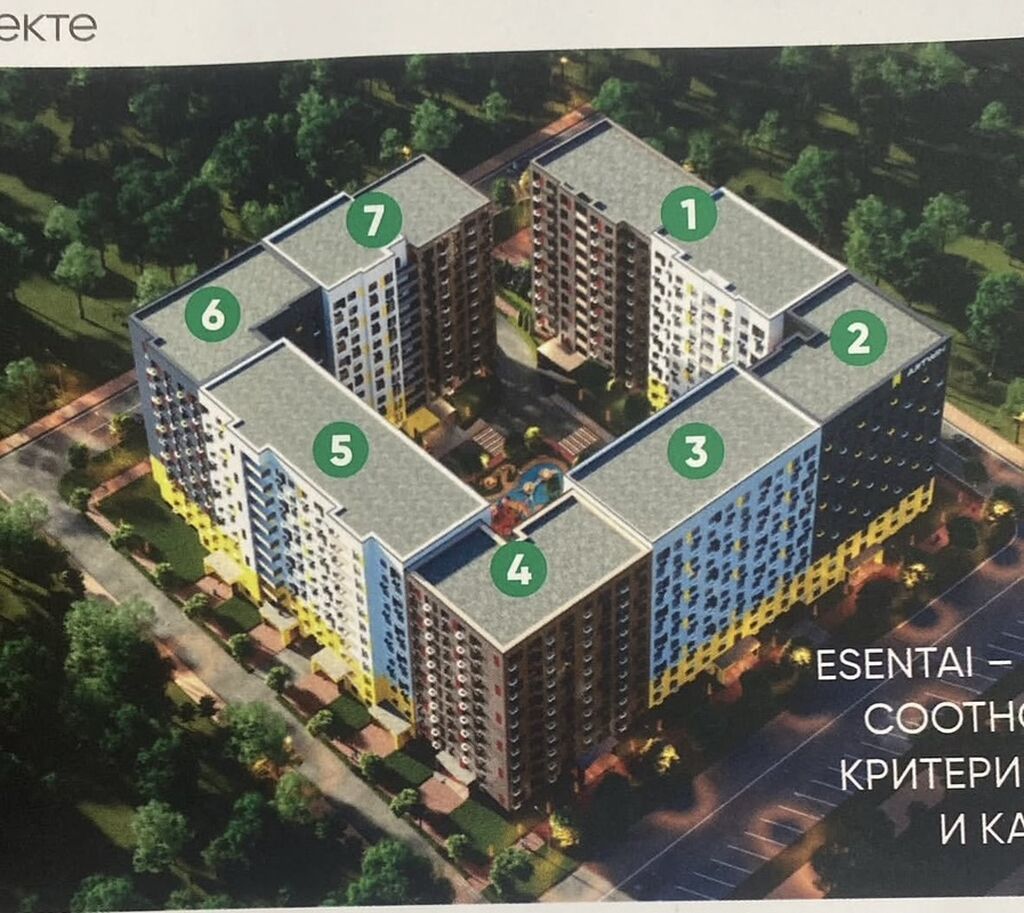 Строится, Элитка, 3 комнаты, 70 м²: фото 2