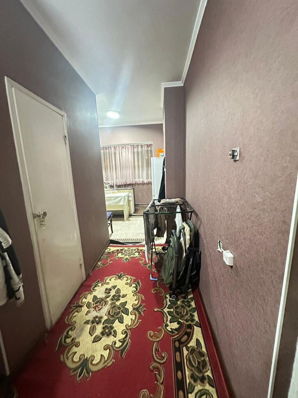 1 комната, 40 м², Аламедин-1 мкр 105 серия, 1 этаж, Косметический ремонт: фото 5