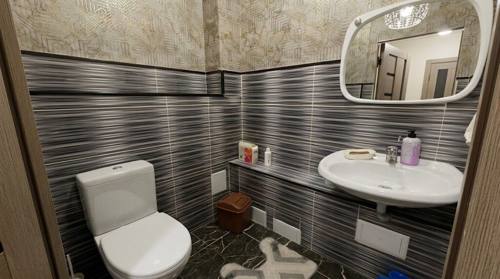 2 комнаты, 50 м², Аламедин-1 мкр 105 серия, 5 этаж, Свежий ремонт: фото 5