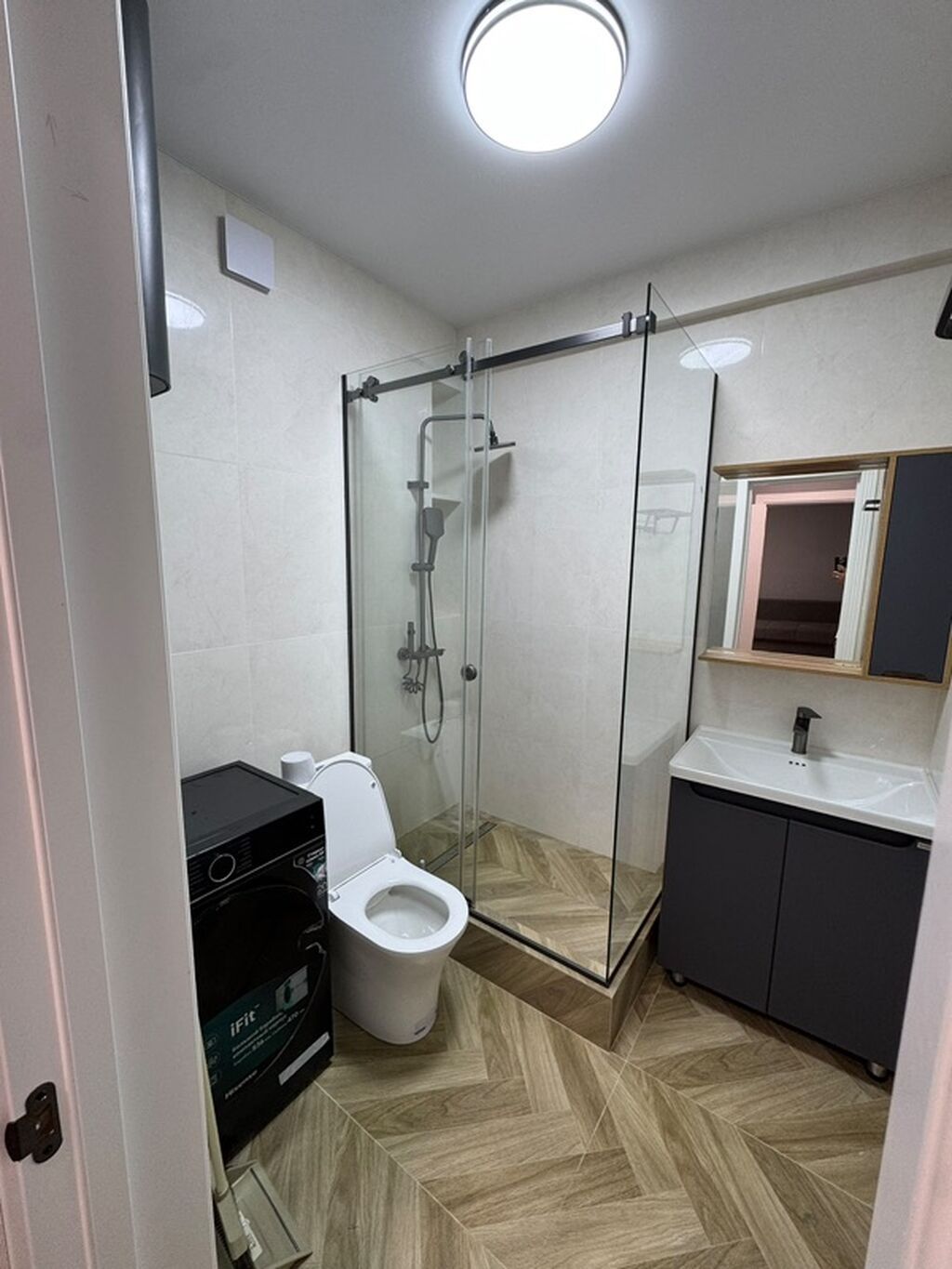 2 комнаты, Джал-15, Душевая кабина, Постельное белье, Кондиционер, фото 3