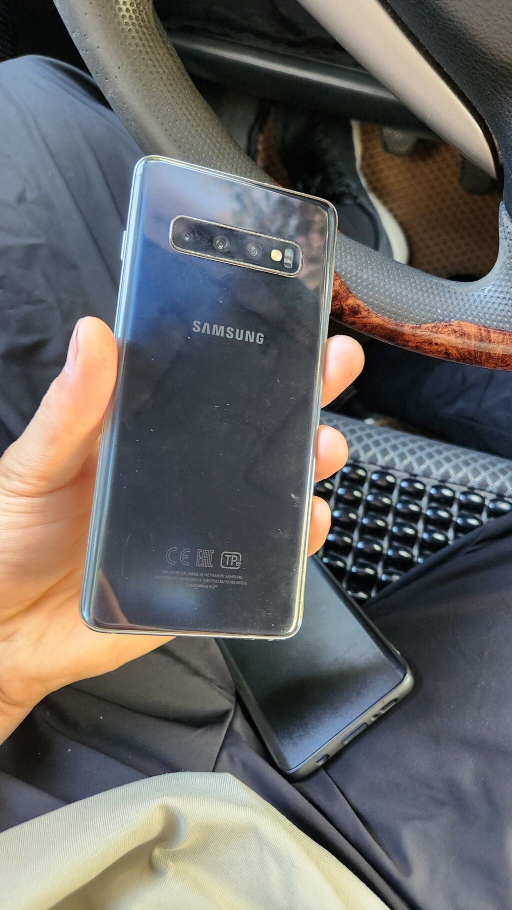 Samsung Galaxy S10, Б/у, 128 ГБ, цвет - Серебристый, 2 SIM: фото 5
