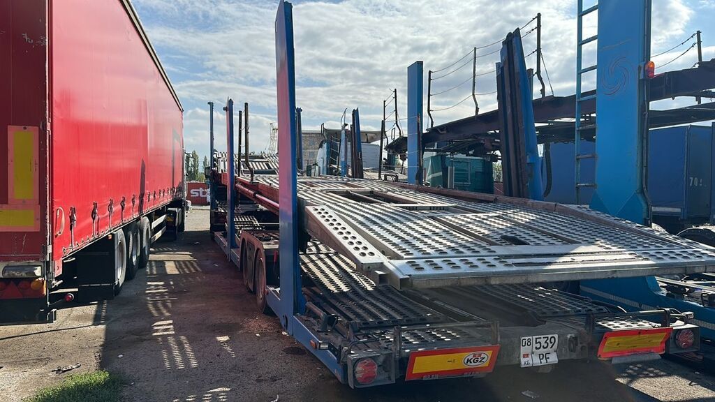 Прицеп, Сar carrier trailer, Б/у: фото 2