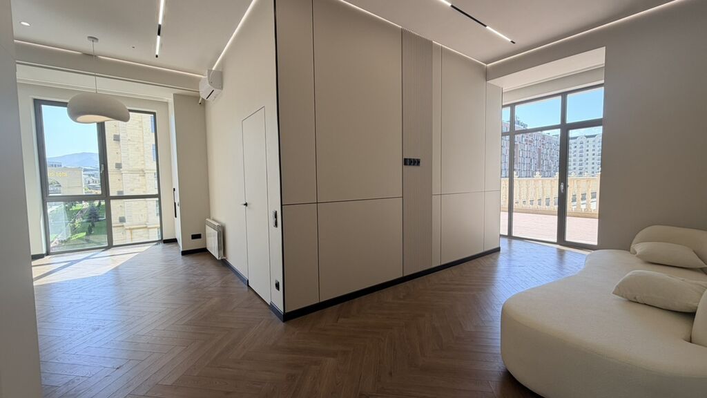 3 комнаты, 80 м², Асанбай мкр 3 этаж, Дизайнерский ремонт: фото 6