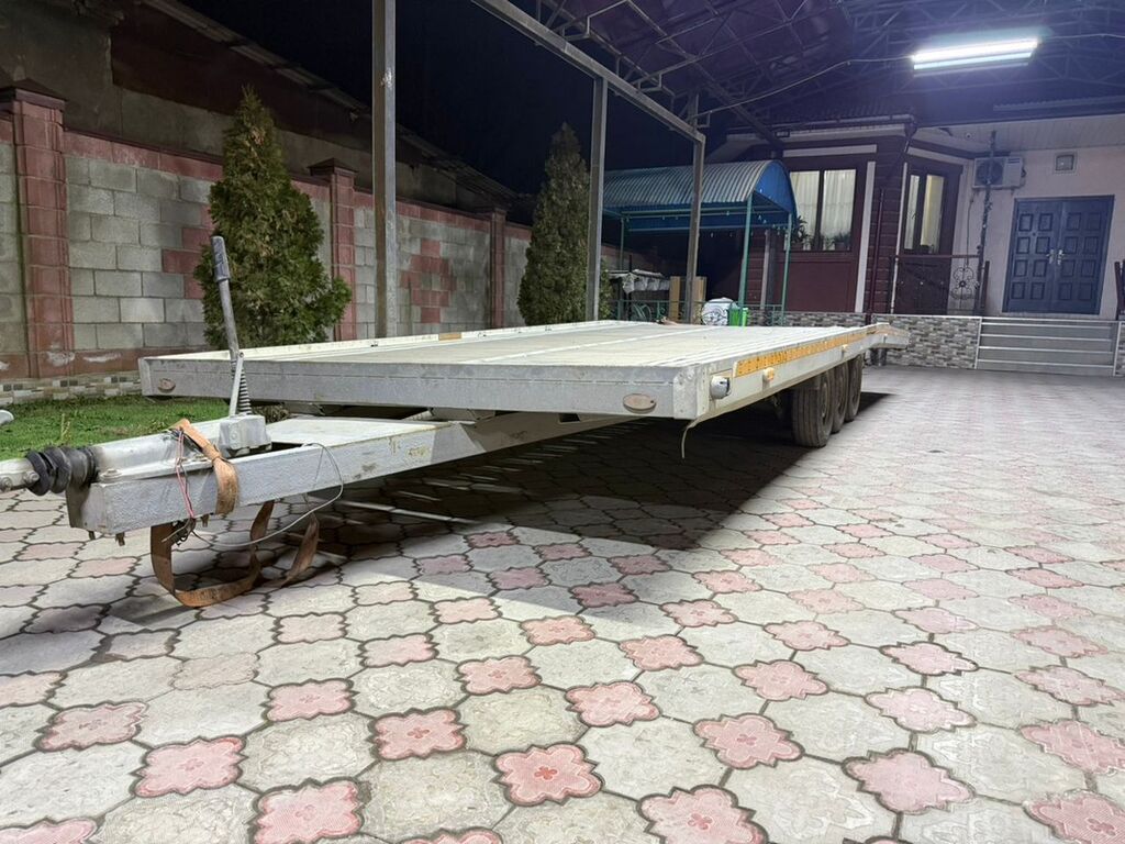 Автомобильный лафет/эвакуаторный прицеп, трехосный, с широкой: фото 1