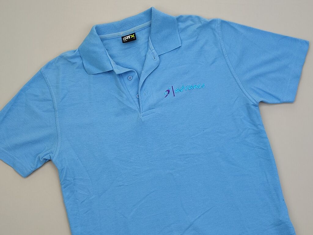 Koszulki: Koszulka M (EU 38), stan - Dobry, wzór - Jednolity kolor, kolor - Błękitny — 1
