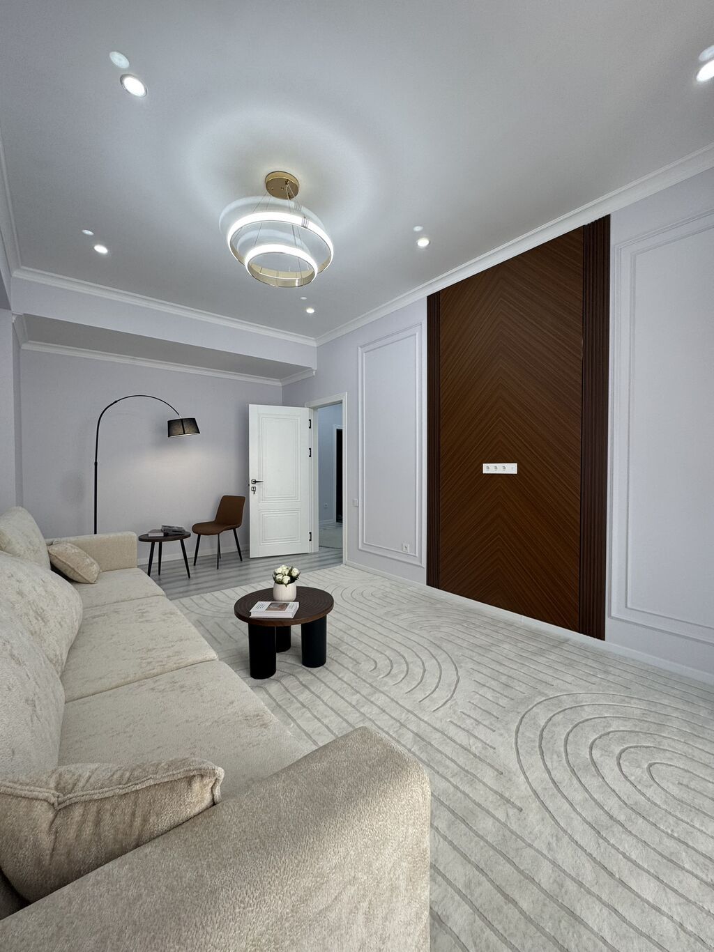 1 комната, 53 м², Асанбай мкр Элитка, 7 этаж, Дизайнерский ремонт: фото 4