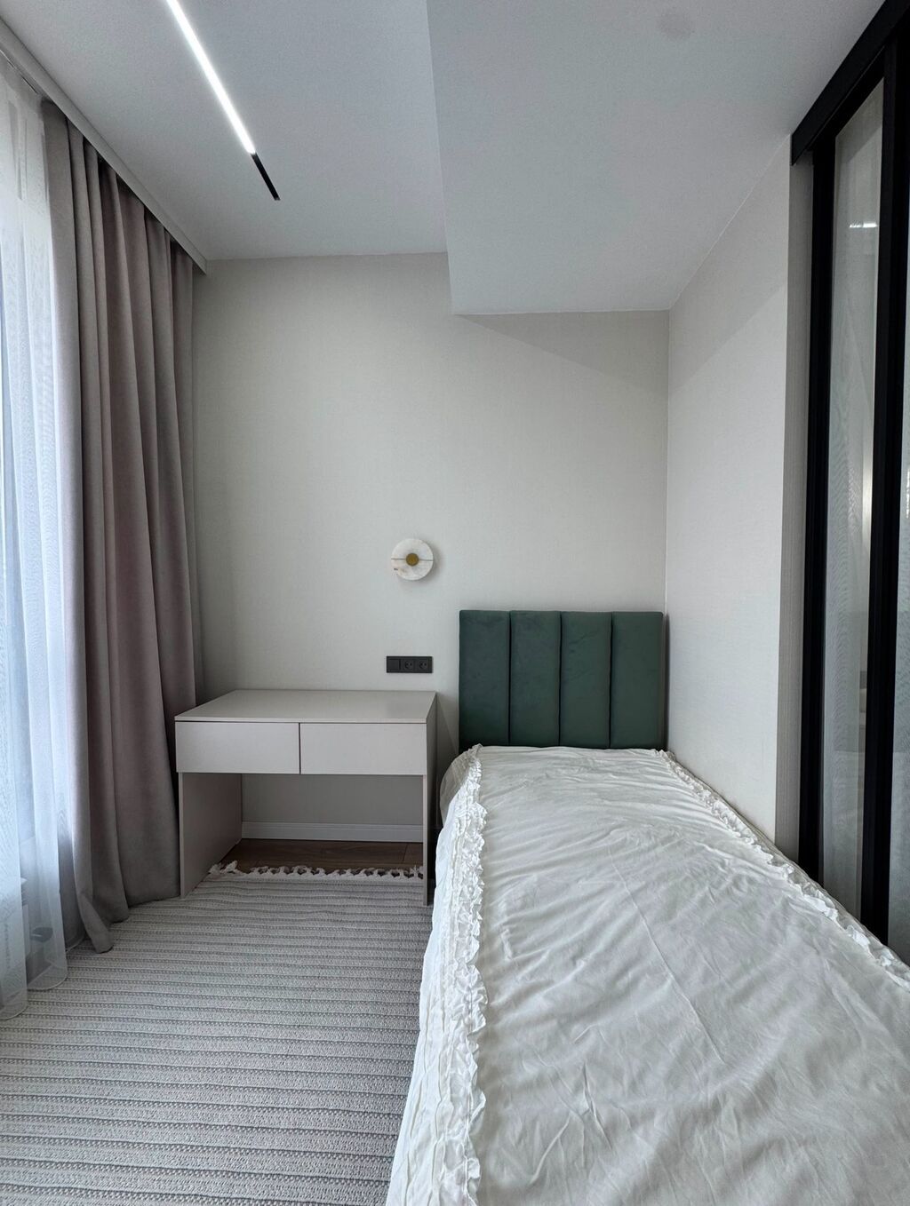 3 комнаты, 77 м², Асанбай мкр 11 этаж, Дизайнерский ремонт: фото 5