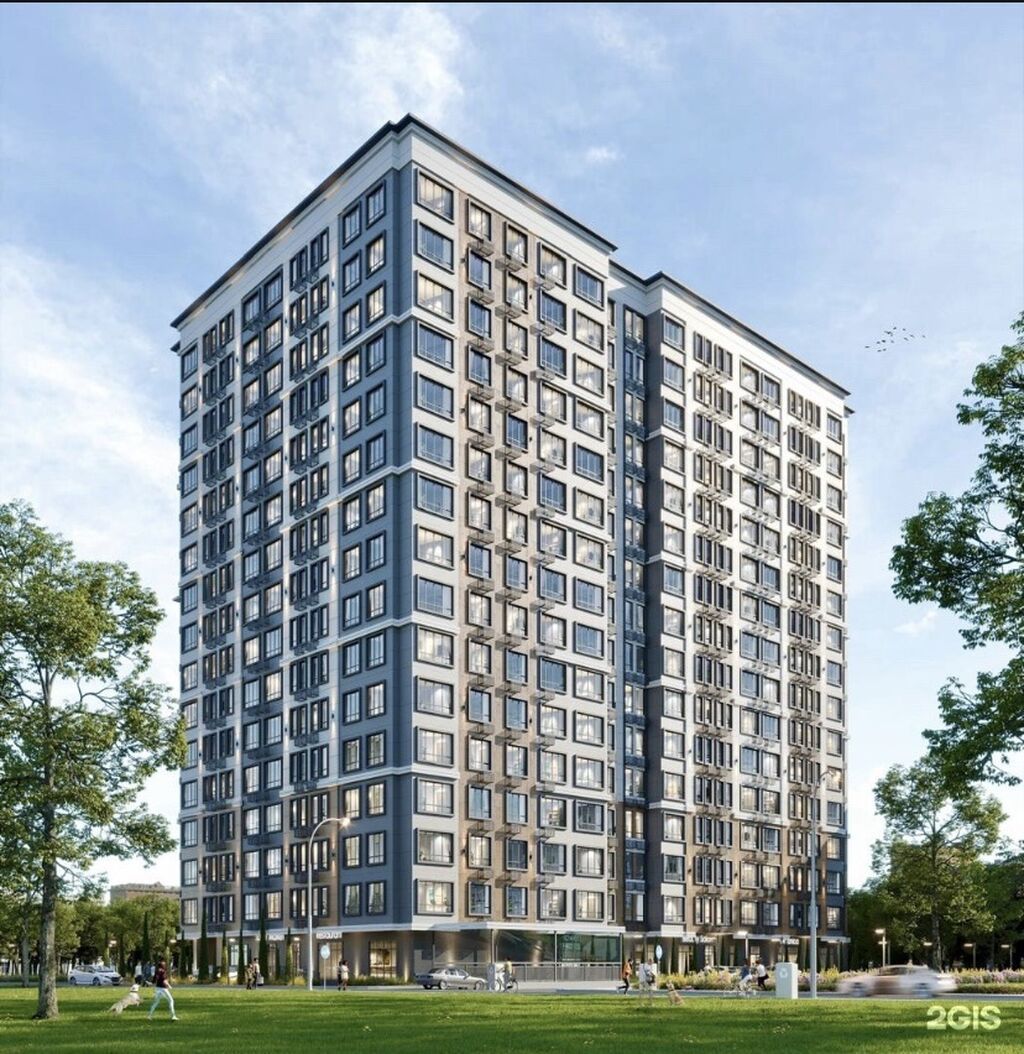 2 комнаты, 62 м², Элитка, 9 этаж, ПСО (под самоотделку): фото 1