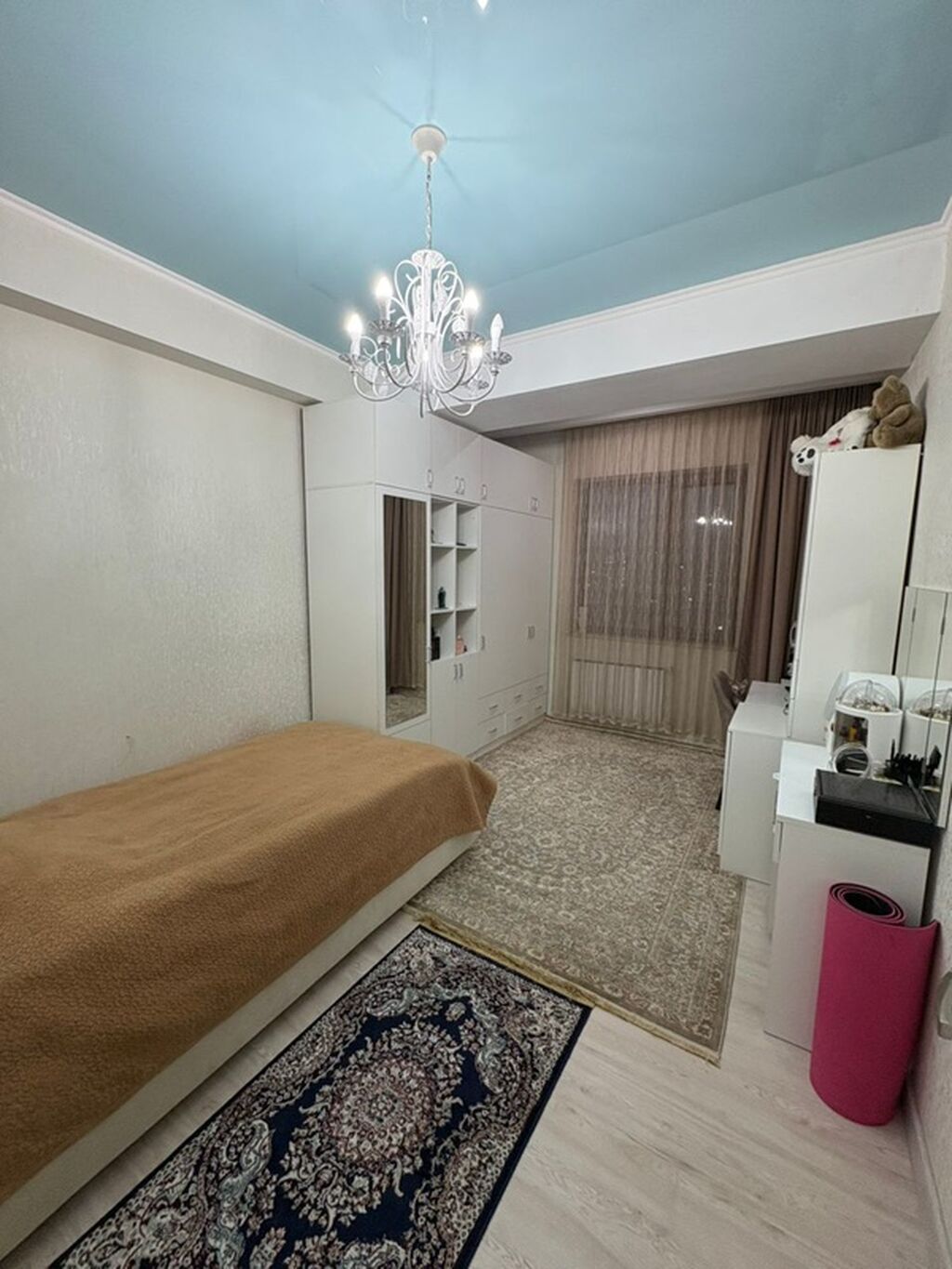 3 комнаты, 100 м², Ала-Арча ТРЦ Элитка, 8 этаж, Косметический ремонт: фото 3