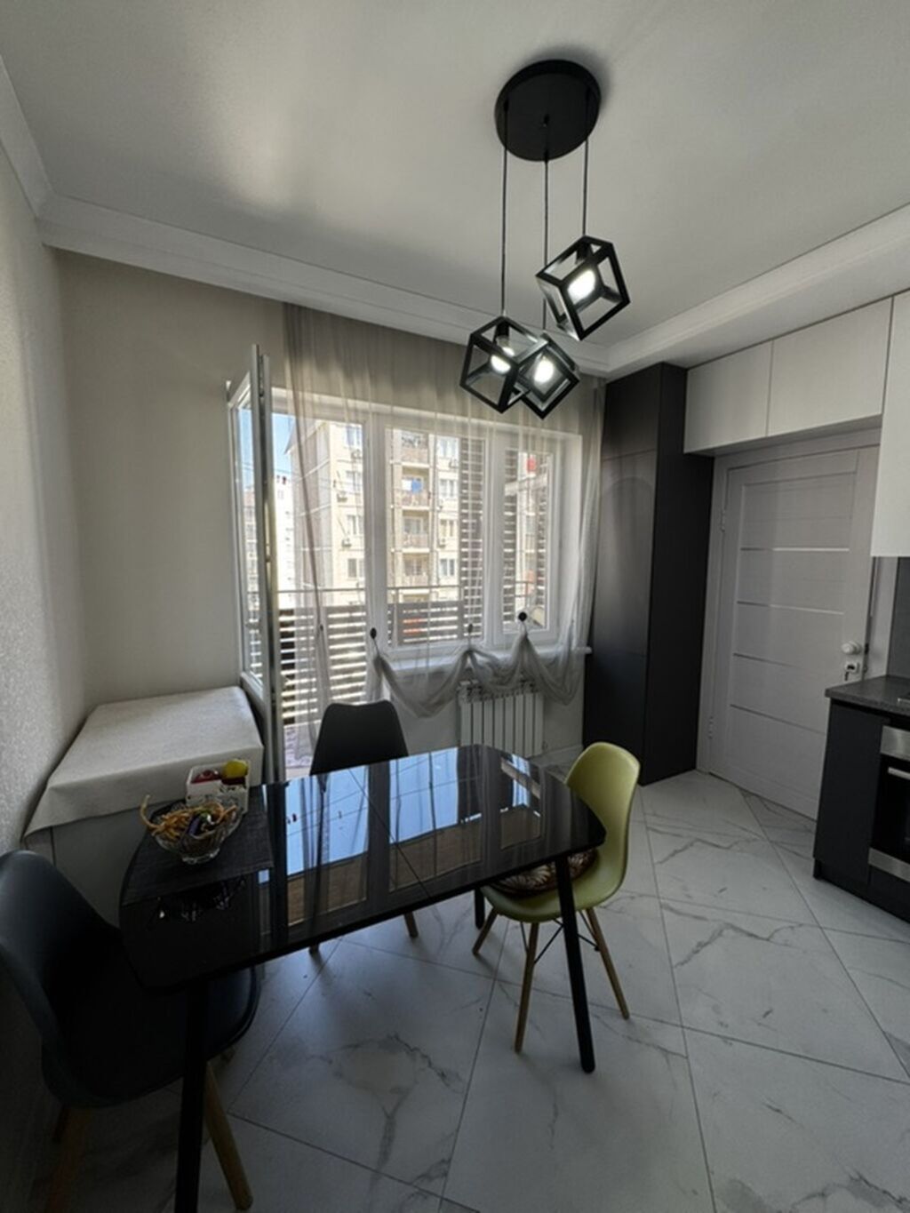 2 комнаты, 58 м², Ала-Арча ТРЦ 108 серия, 6 этаж, Евроремонт: фото 6
