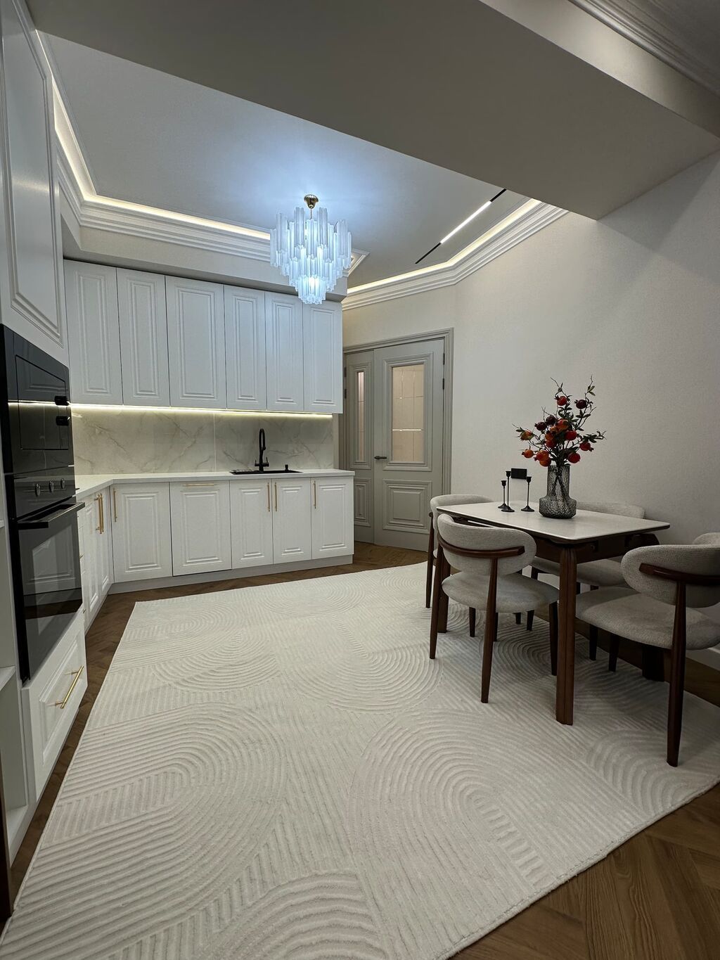 3 комнаты, 89 м², Асанбай мкр Элитка, 6 этаж, Дизайнерский ремонт: фото 4