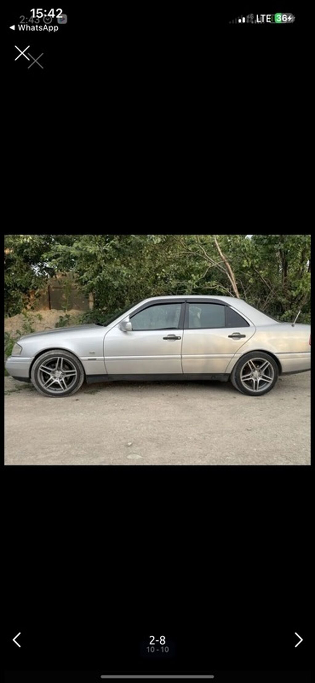 Mercedes-Benz C-Class: 1997 г., 2.8 л, Автомат, Бензин, Седан: фото 6