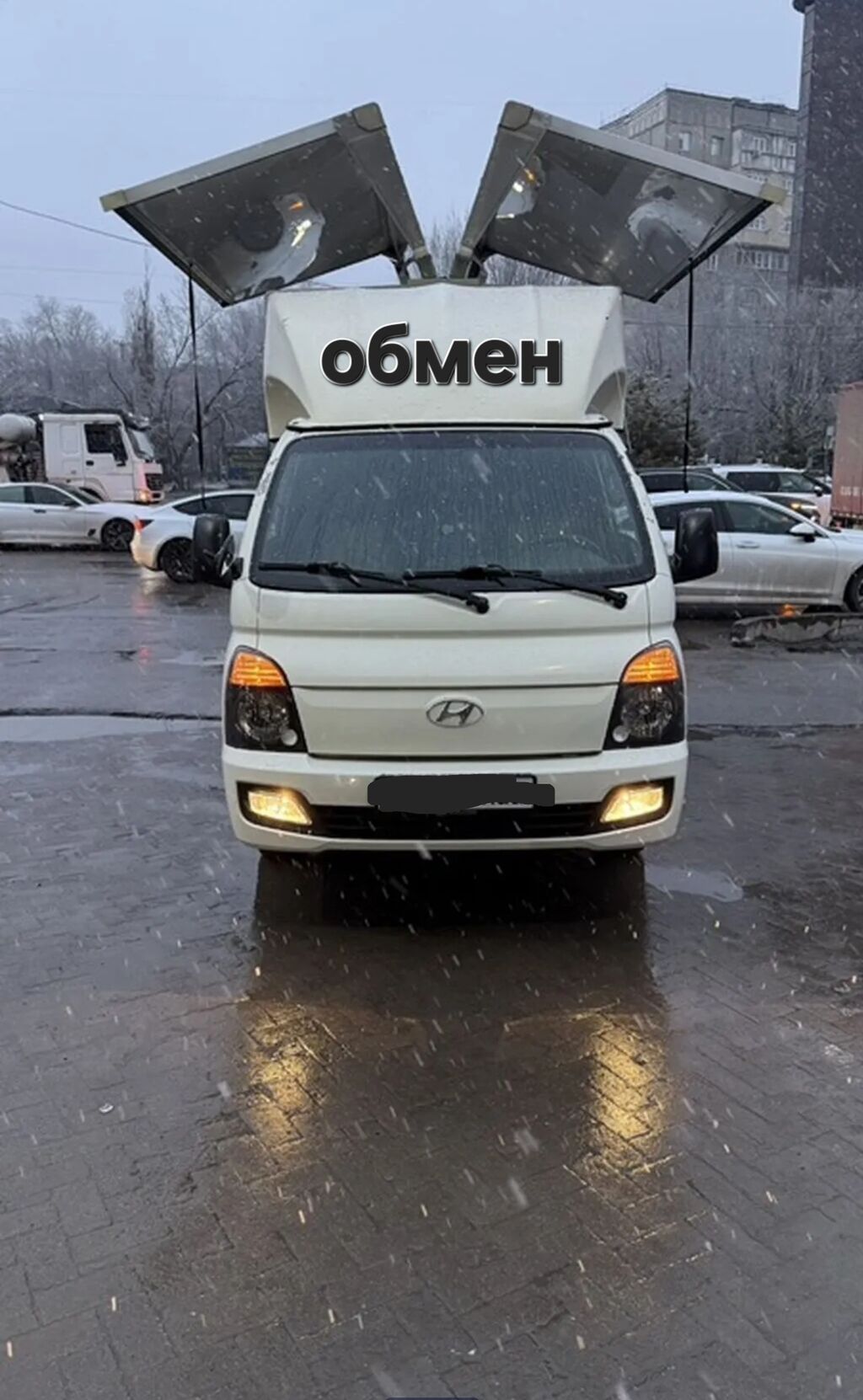 Hyundai Porter: 2018 г., 2.5 л, Механика, Дизель, Фургон — фото 1