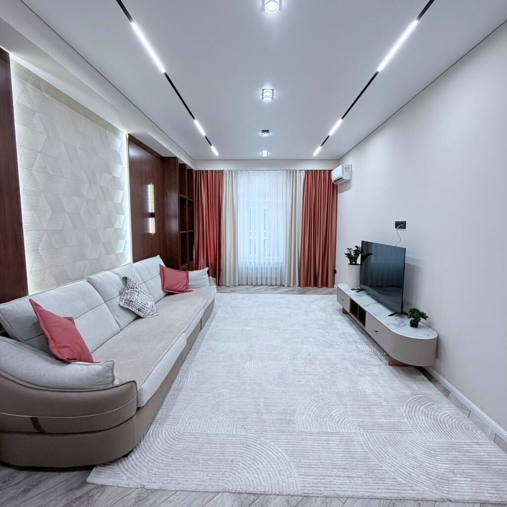 3 комнаты, 103 м², Асанбай мкр Элитка, 5 этаж, Дизайнерский ремонт: фото 3