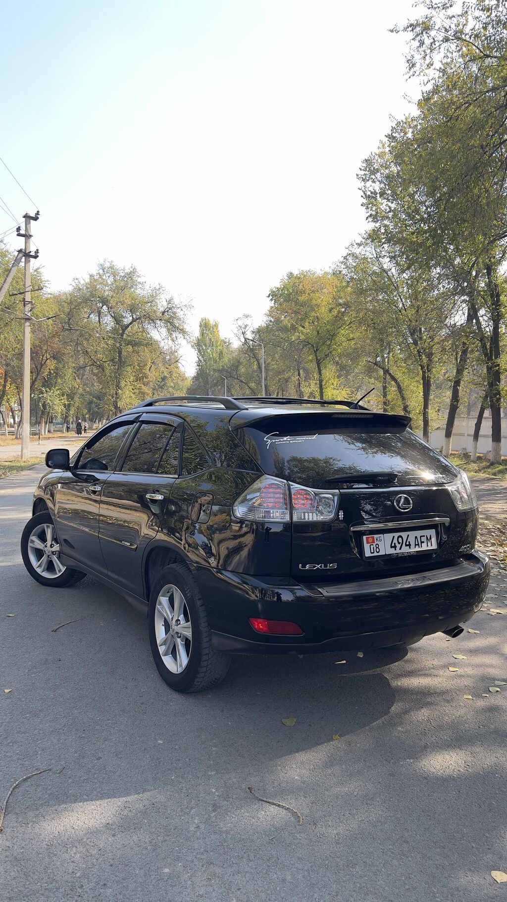 Lexus RX: 2008 г., 3.3 л, Вариатор, Гибрид, Кроссовер: фото 5