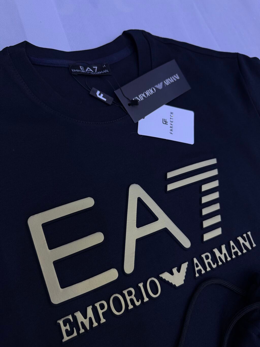 Мужской спортивный костюм, S, M, L, Emporio Armani 7, Новый, цвет - Синий, Самовывоз: фото 2