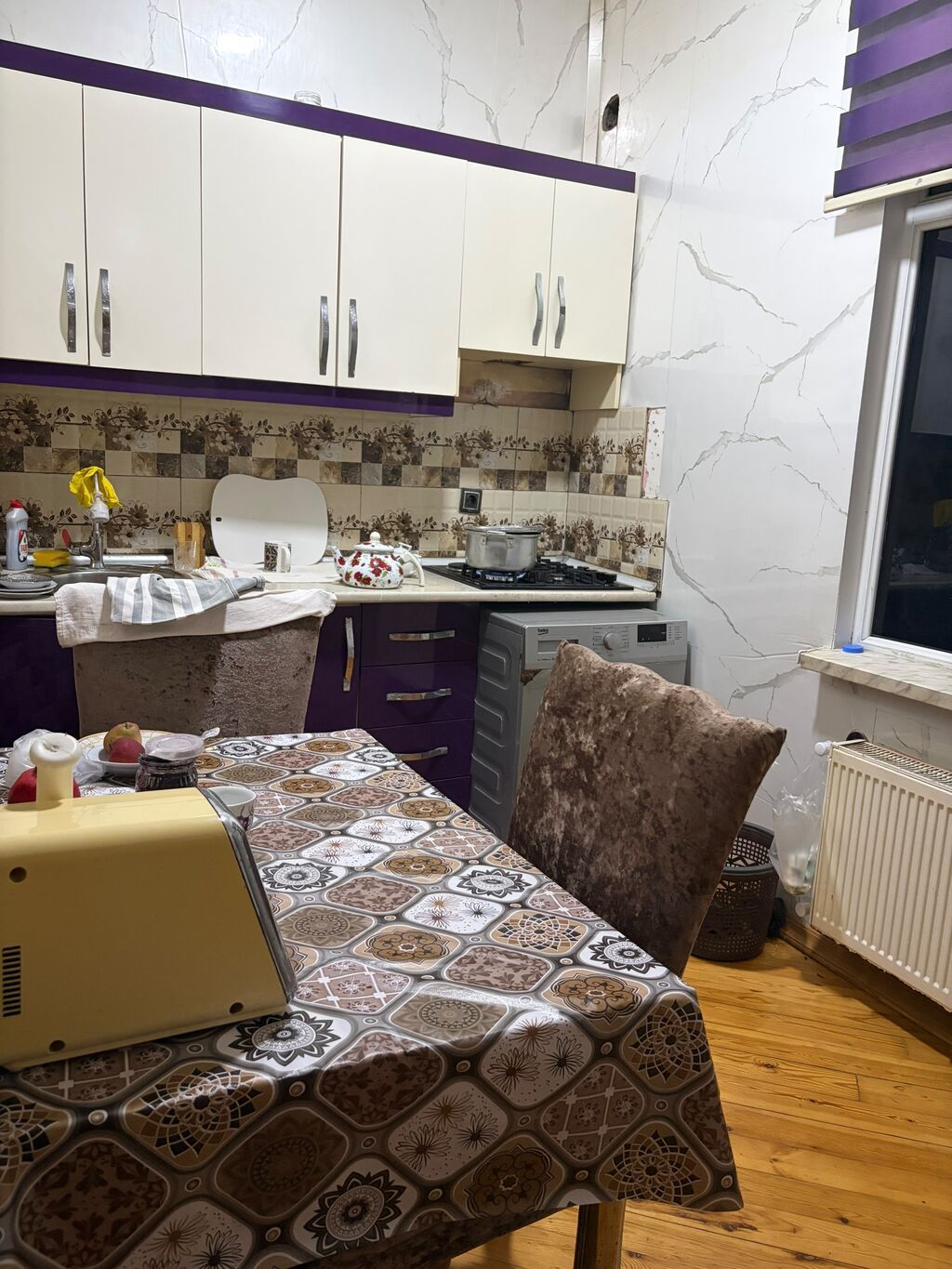 60 kv. m, 2 otaqlı, İnternet, İşıq, Kanalizasiya
