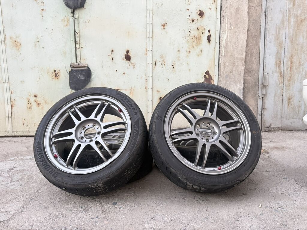 Колеса в сборе 215 / 45 / R 17, Лето, Б/у, Комплект, Легковые, Литые, отверстий - 5: фото 2