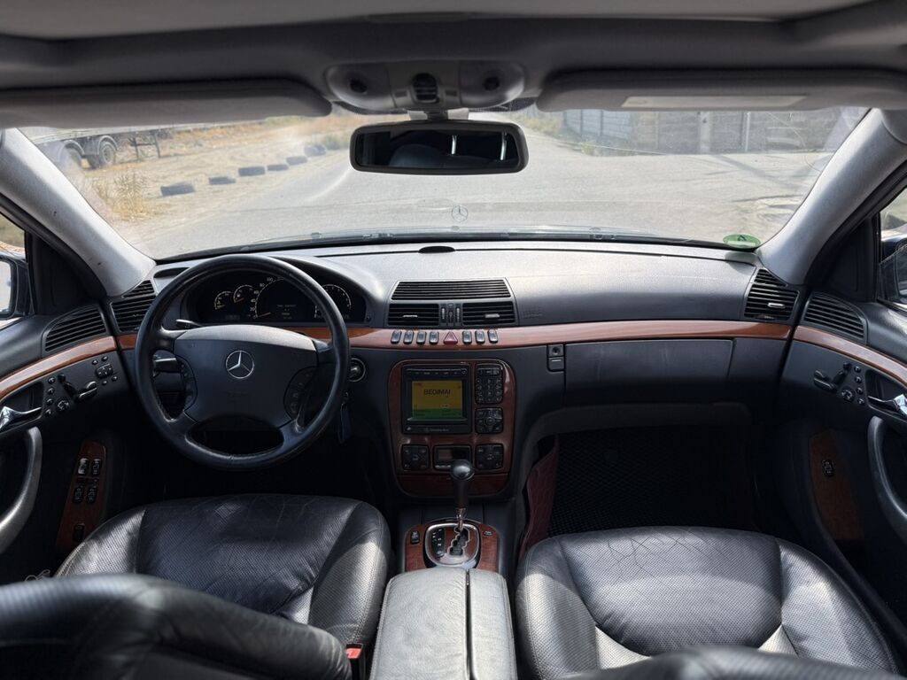 Mercedes-Benz S-Class: 2002 г., 4.3 л, Автомат, Бензин, Седан: фото 6