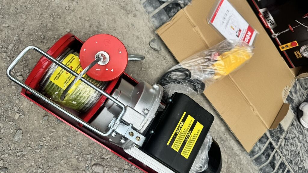 Электрический тельфер (электрическая лебедка) RODEX RDX490 Основные: фото 3