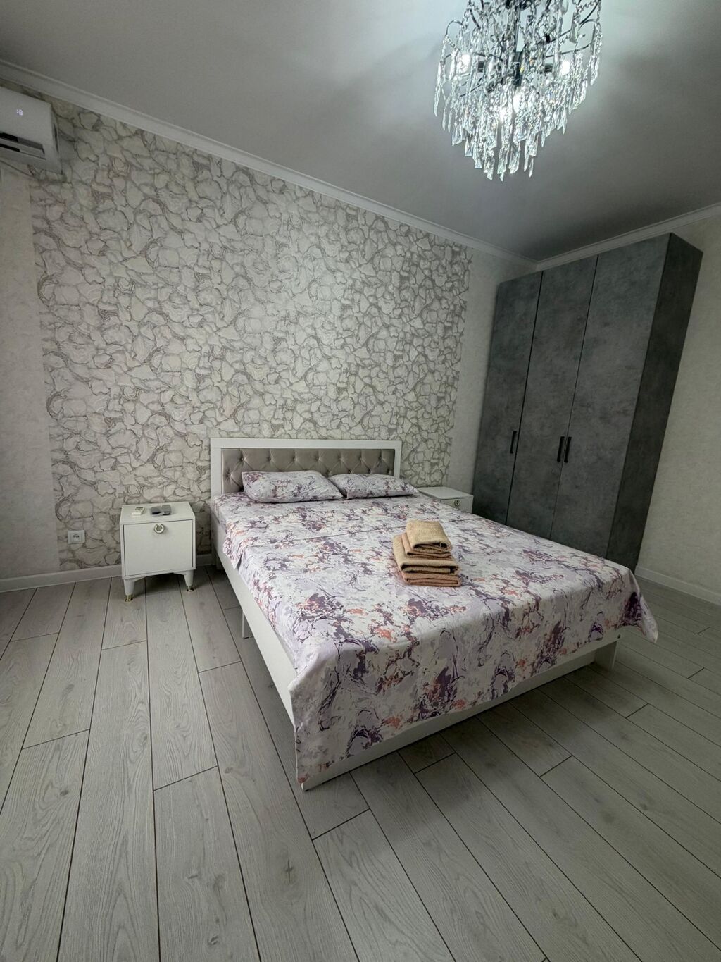 1 комната, Азия Молл, Душевая кабина, Постельное белье, Кондиционер: фото 3