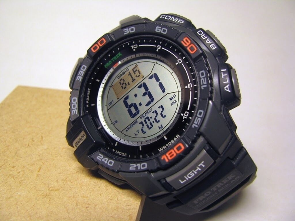 PRO TREK Модель часов PRG270 Функции : компас, альтиметр, барометр: фото 2