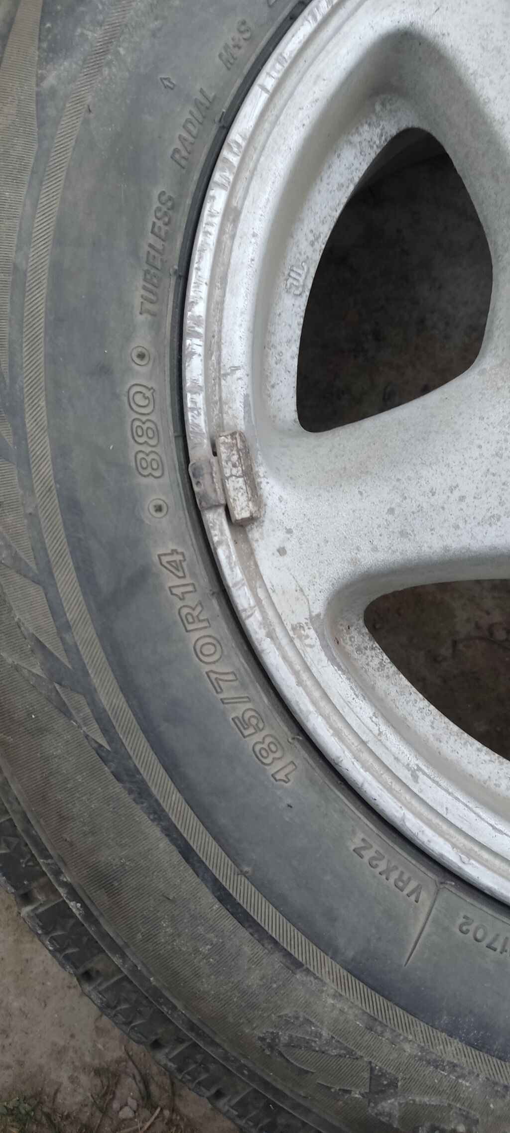 Колеса в сборе 185 / 70 / R 14, Зима, Б/у, Комплект, Легковые, Литые, отверстий - 4: фото 6