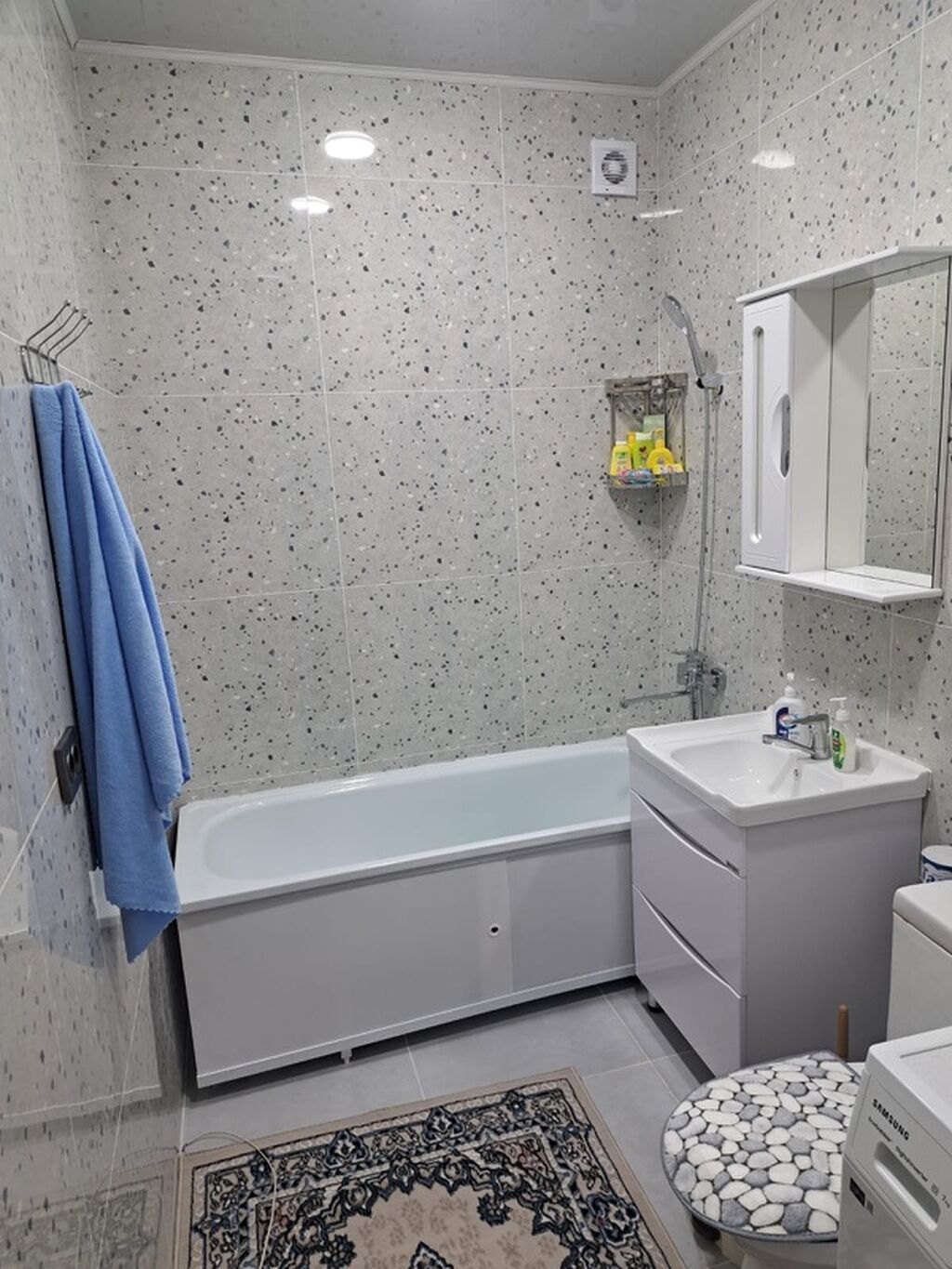 1 комната, Парк Т.Сатылганова, Риэлтор, Без животных, от 1 года, С мебелью полностью: фото 1