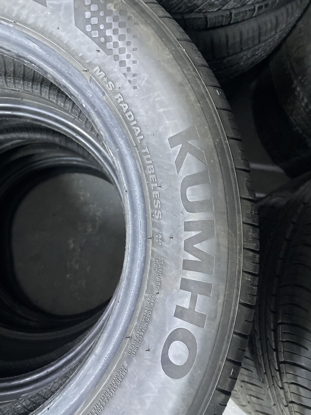 Шины 185 / 65 / R 15, Лето, Б/у, Пара, Легковые, Корея, Kumho: фото 2