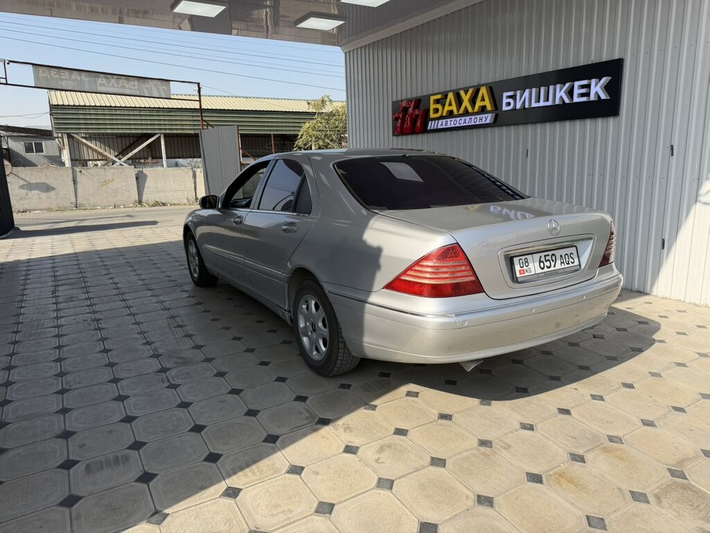 Mercedes-Benz S-Class: 2000 г., 5 л, Автомат, Бензин, Седан: фото 5