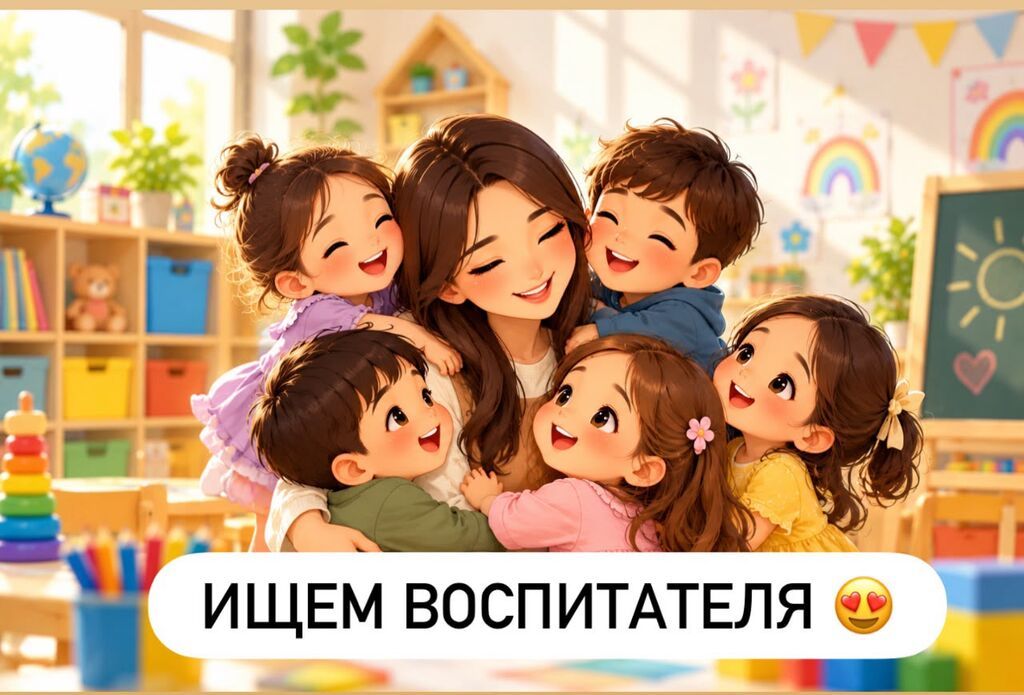 Вакансия няни и воспитателя в Ummah Children