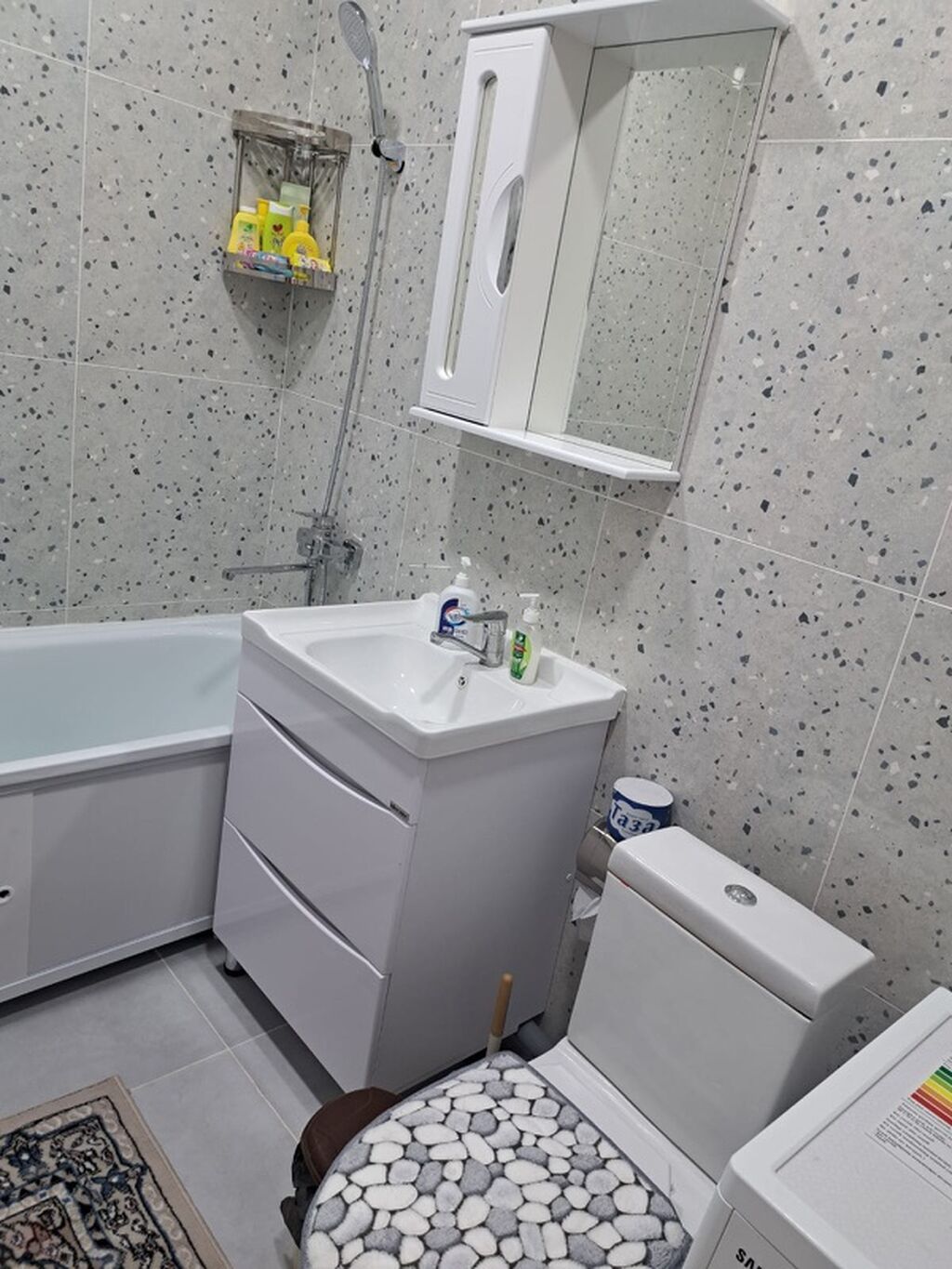 1 комната, Парк Т.Сатылганова, Риэлтор, Без животных, от 1 года, С мебелью полностью: фото 4