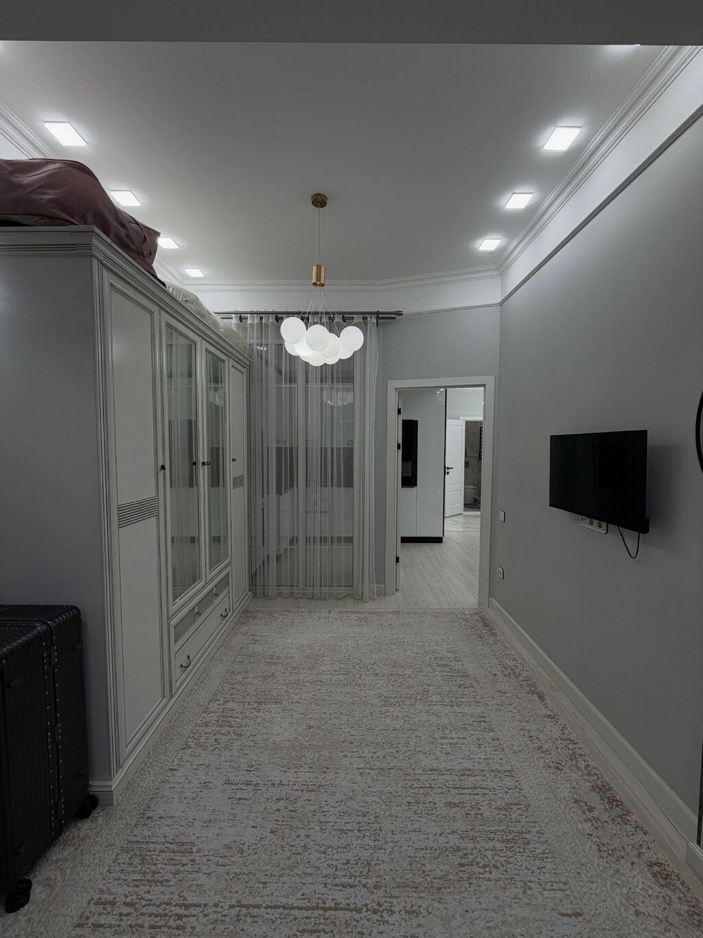 3 комнаты, 81 м², Асанбай мкр Элитка, 4 этаж, Свежий ремонт: фото 8