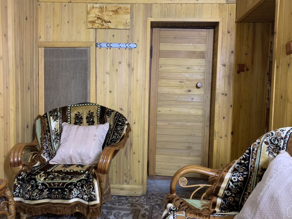 Деревянная баня/гостевой домик из бруса с уютной комнатой отдыха. -: фото 1