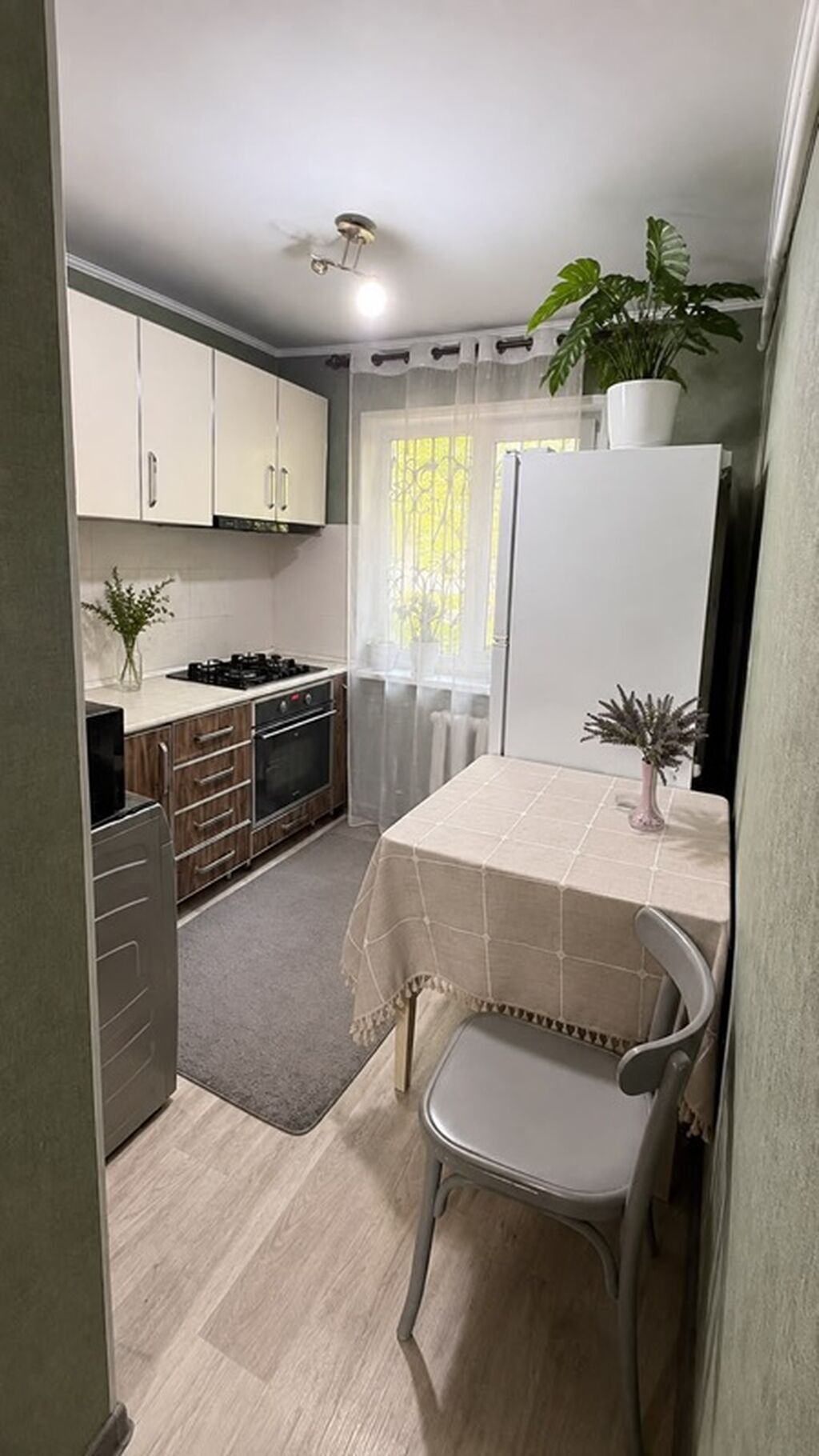2 комнаты, 43 м², 5 мкр 104 серия, 1 этаж, Евроремонт: фото 3