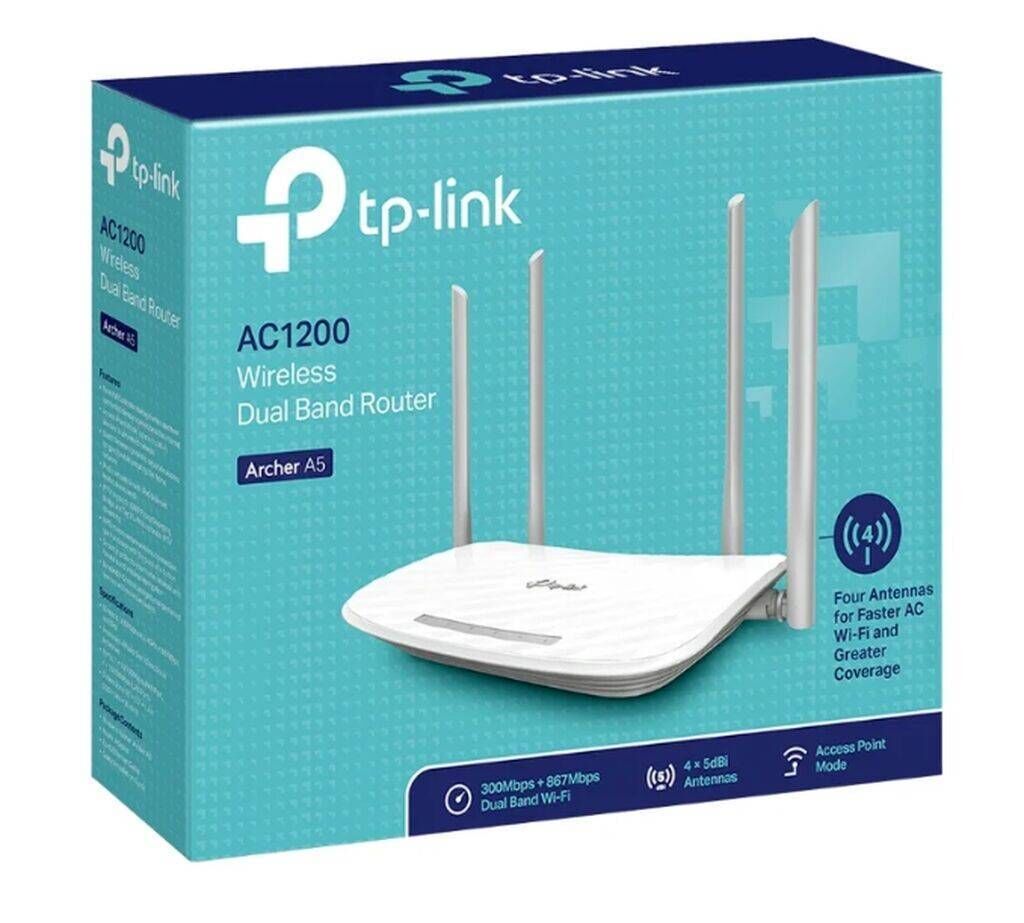 Wi-Fi роутер TP-LINK Archer A5 Технология: 2600 KGS ▷ Модемы и сетевое  оборудование | Бишкек | 93360176 ᐈ lalafo.kg