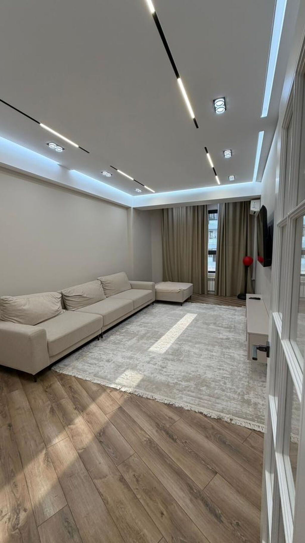 2 комнаты, 80 м², Элитка, 7 этаж, Евроремонт — фото 2