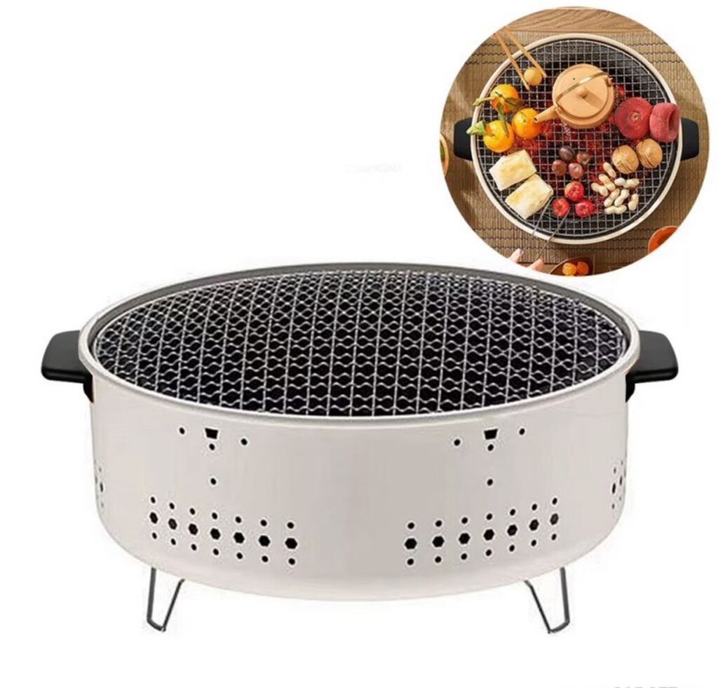 Гриль угольный Camping Grill — компактный мангал для пикника и дачи — фото 5
