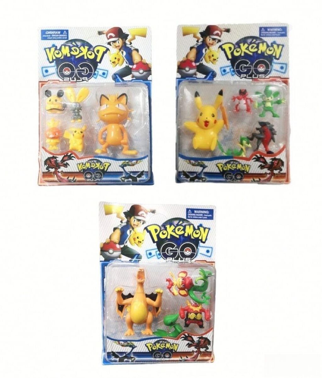 Pokémon Figure Pikachu Set Pokémon figure: 1139 RSD Igračke | Beograd ...