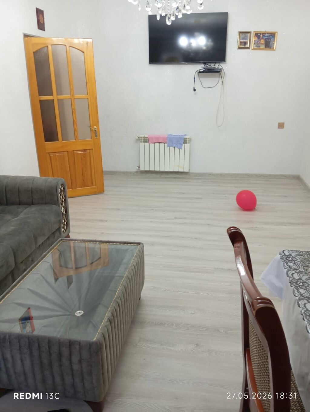 5 otaqlı, 110 kv. m, Kredit yoxdur, Orta təmir
