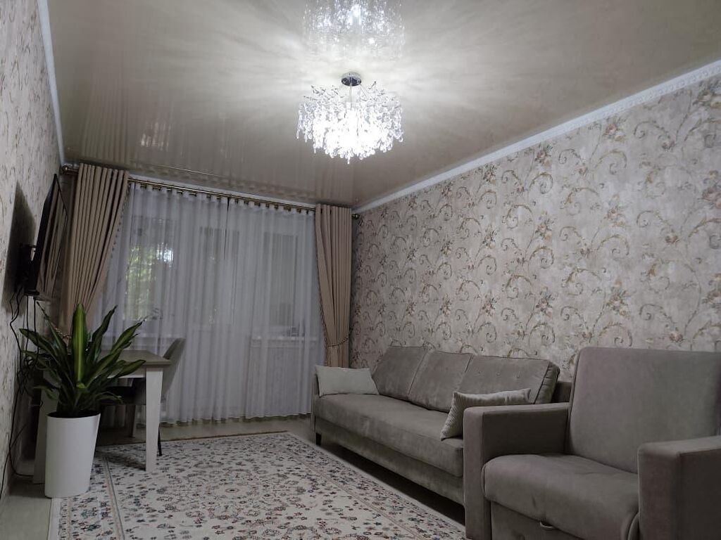 2 комнаты, 42 м², Центральная мечеть 104 серия, 1 этаж, Дизайнерский ремонт: фото 6