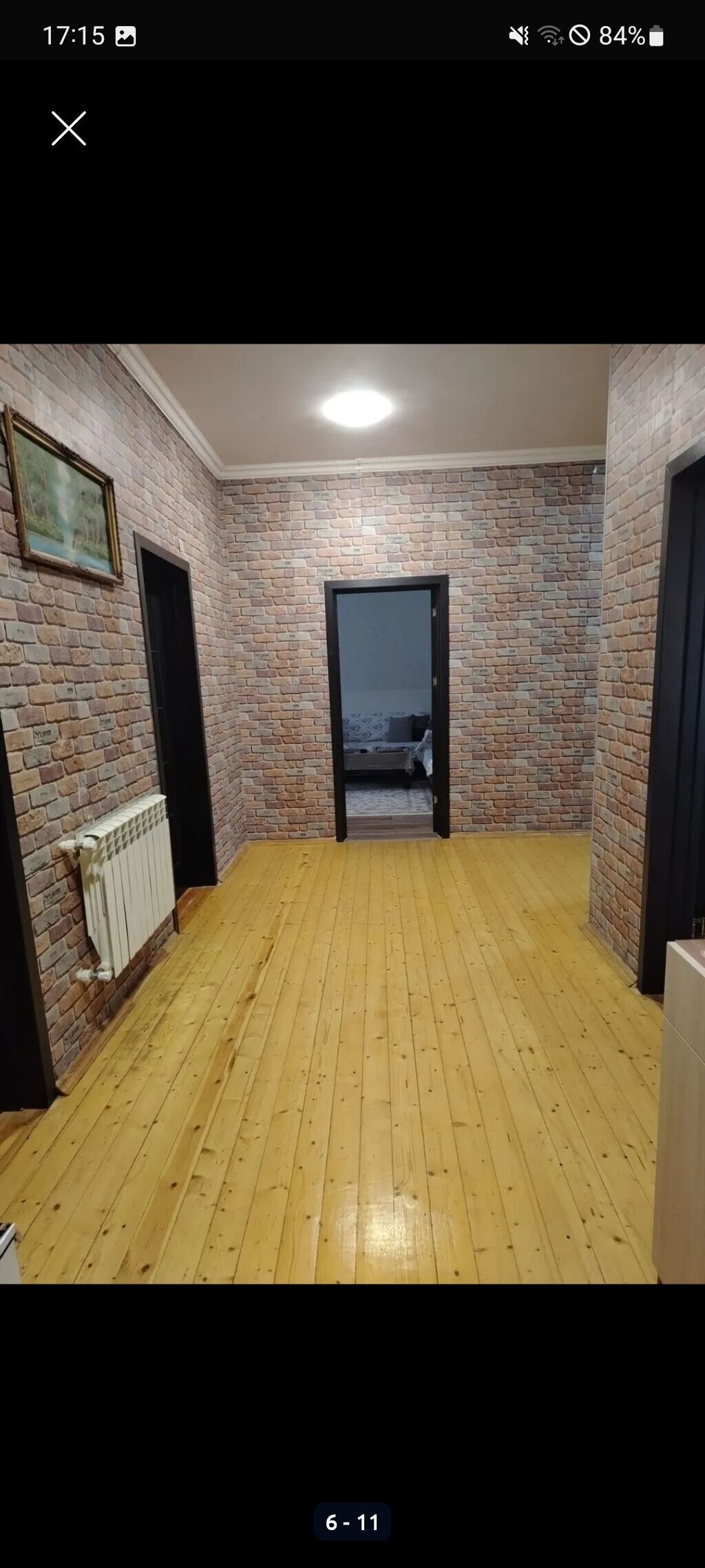 4 otaqlı, 116 kv. m, Kredit yoxdur, Orta təmir