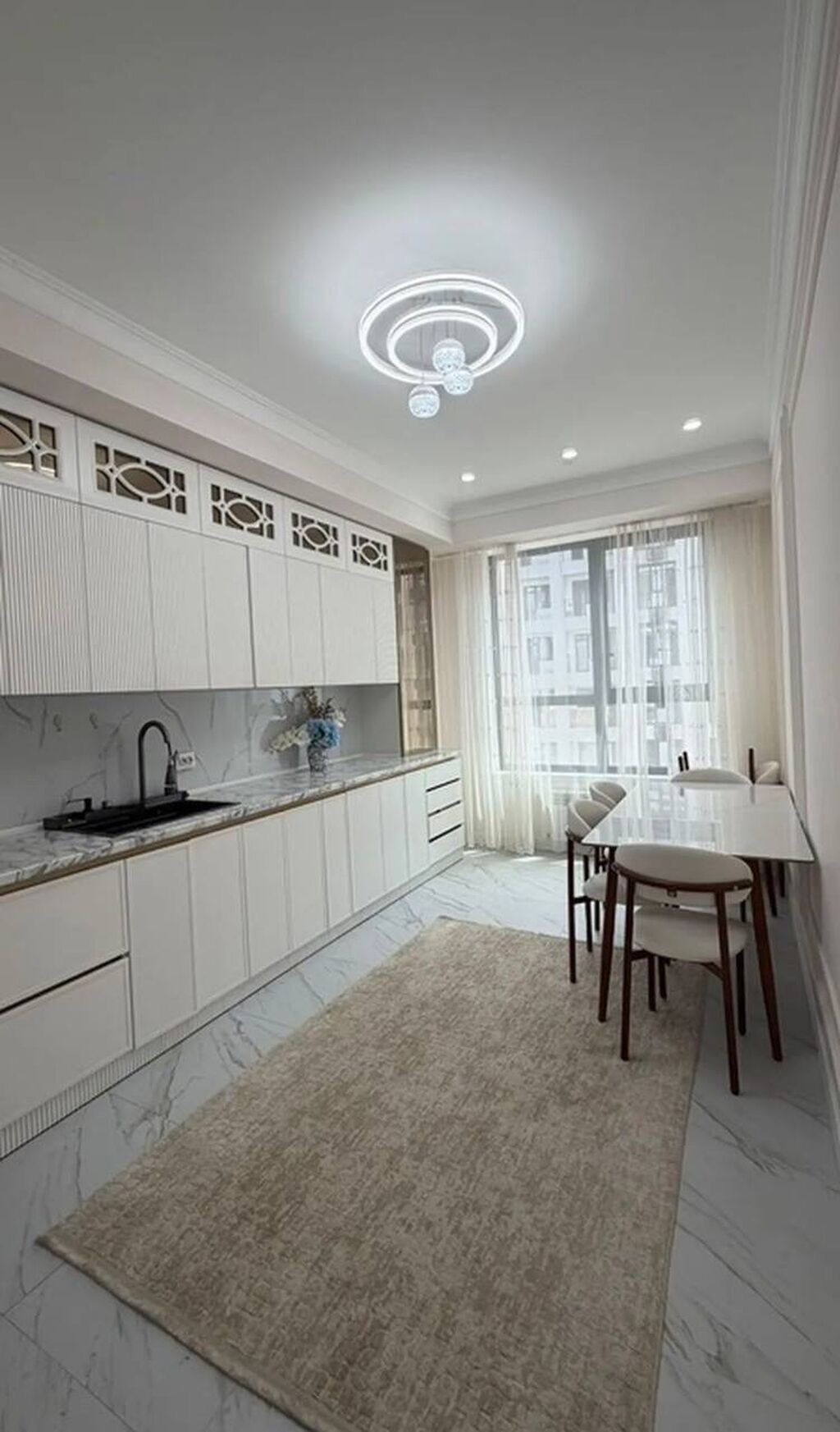 3 комнаты, 105 м², Асанбай мкр Элитка, 11 этаж, Дизайнерский ремонт: фото 7