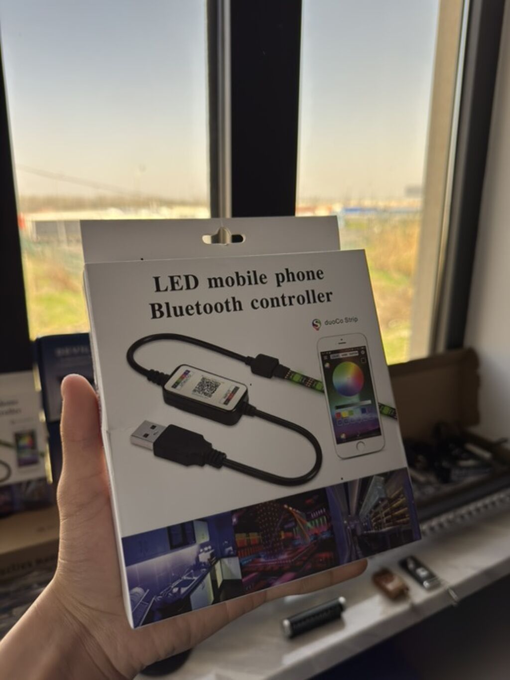 5 метровая лед подсветка LED Bluetooth-контроллер для управления: фото 2