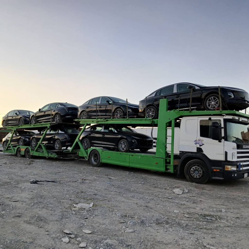 Прицеп, Scania, Сar carrier trailer, Б/у: фото 7