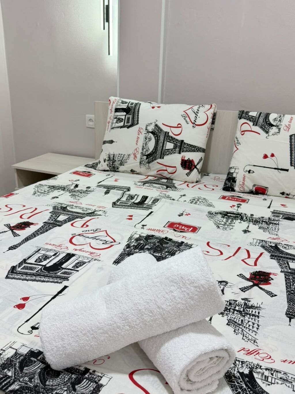 1 комната, Люкс, элитка, Тунгуч мкр, Душевая кабина, Постельное белье, Кондиционер: фото 7
